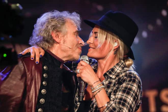 Sarah Connor knutscht Thomas Gottschalk