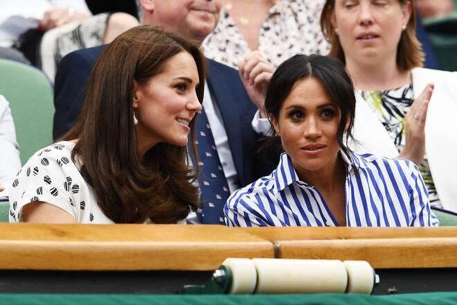 Kate Meghan Wimbledon 2018