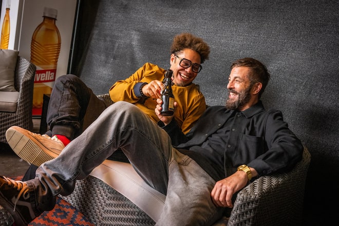 BLAY spielen in Etziken 2022 Blay - Marc Sway und Bligg - Backstage Reportage bei einem Konzert in Etzikon