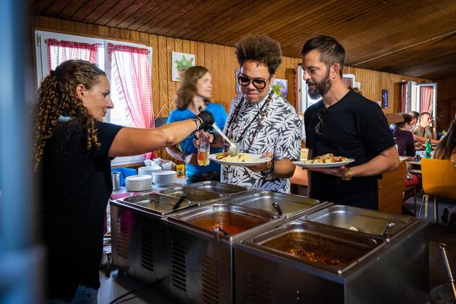 BLAY spielen in Etziken 2022 Blay - Marc Sway und Bligg - Backstage Reportage bei einem Konzert in Etzikon