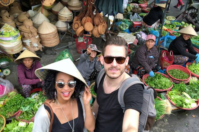 Fabienne Louves und ihr Freund Luca Schneider in Vietnam März 2019