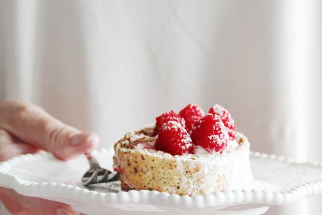 fork and flower X SI Style Rezept: Himbeer-Roulade