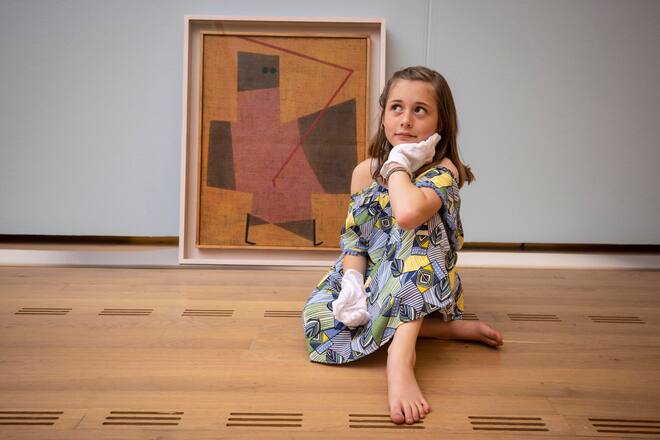 Kinder kuratieren Klee