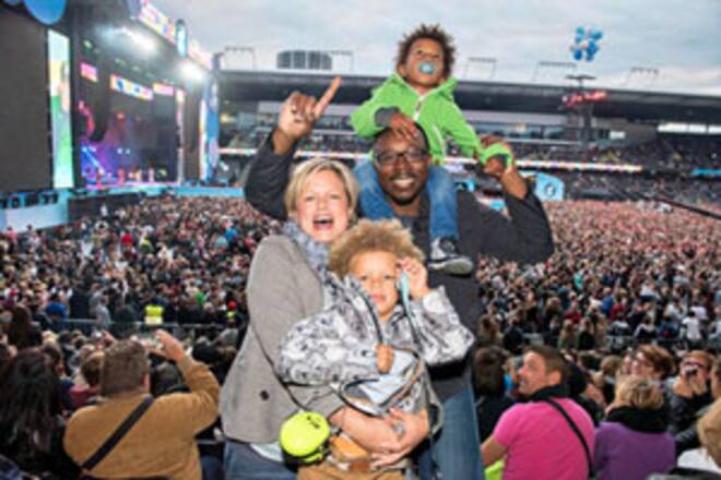 Familie Kabeya feiert am Energy Air