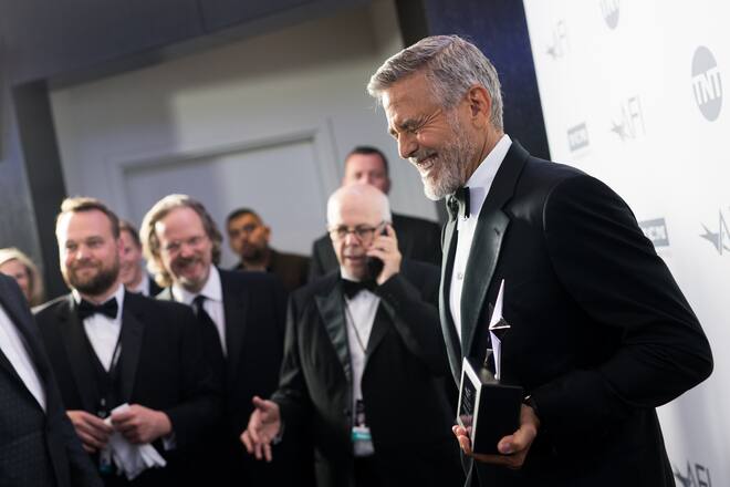 HOLLYWOOD, CA - JUNE 07: George Clooney attends the American Film Institute's 46th Life Achievement Award Gala Tribute to George Clooney at Dolby Theatre on June 7, 2018 in Hollywood, California. (Photo by Emma McIntyre/Getty Images for Turner)