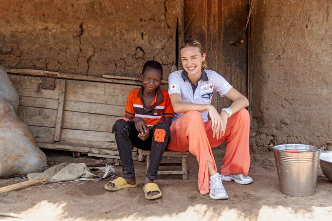 Manuela Frey für SRK in Togo