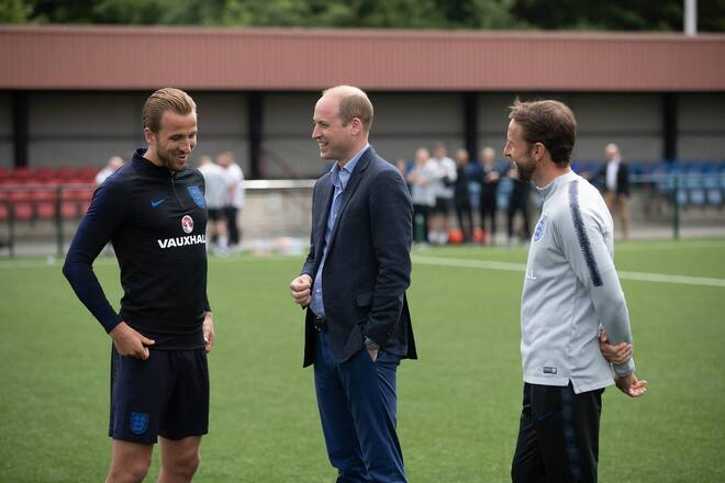 Prinz William Harry Kane Gareth Southgate