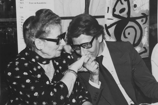 Kronenhalle Hulda Zwingli Karl Lagerfeld