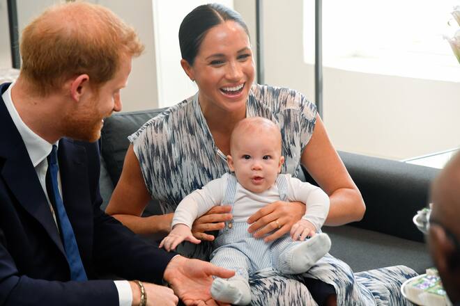 Herzogin Meghan Prinz Harry mit Archie
