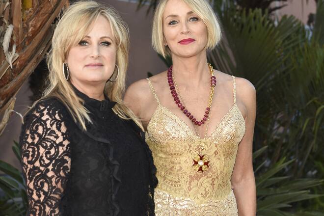 Sharon Stone und Schwester Kelly Stone 2017