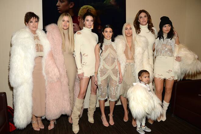 Khloe Kardashian, Kris Jenner, Kendall Jenner, Kourtney Kardashian, Kim Kardashian West, North West, Caitlyn Jenner and Kylie Jenner