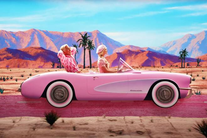 RECORD DATE NOT STATED BARBIE, from left: Ryan Gosling, Margot Robbie, 2023. Warner Bos. /Courtesy Everett Collection PUBLICATIONxINxGERxSUIxAUTxONLY