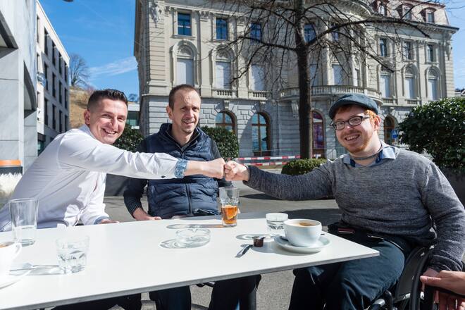 Jahn Graf Rollstuhl-Youtuber SI Shooting vom 08.03.2018