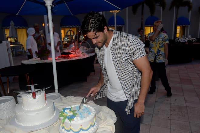 Luca Ruch 23. Geburtstag in Florida Torte