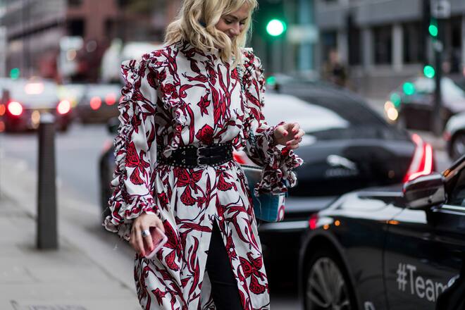 london fashion week street styel