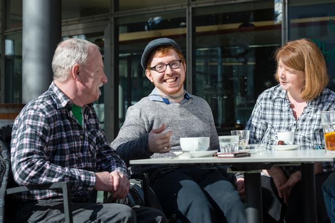 Jahn Graf Rollstuhl-Youtuber SI Shooting vom 08.03.2018