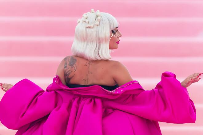 NEW YORK, NY - MAY 06: Singer, songwriter and actress Lady Gaga is seen arriving to the 2019 Met Gala Celebrating Camp: Notes on Fashion at The Metropolitan Museum of Art on May 6, 2019 in New York City. (Photo by Gilbert Carrasquillo/GC Images)