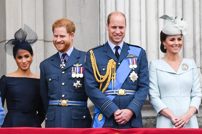 Herzogin Meghan Prinz Harry Prinz William Herzogin Kate