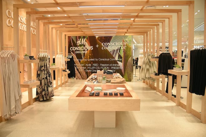 NEW YORK, NY - APRIL 14: A general view of atmosphere at H&M, Olivia Wilde, and Conscious Commerce celebration of the opening of The Conscious Pop-Up Shop on April 14, 2015 in New York City. (Photo by Bryan Bedder/Getty Images for H&M)