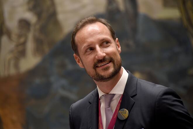NEW YORK, NY - JUNE 22: Crown Prince Haakon of Norway visits The United Nations Security Council during Norway's campaign launch for an elected seat in The UN Security Council at the United Nations on June 22, 2018 in New York City. (Photo by Michael Loccisano/Getty Images)