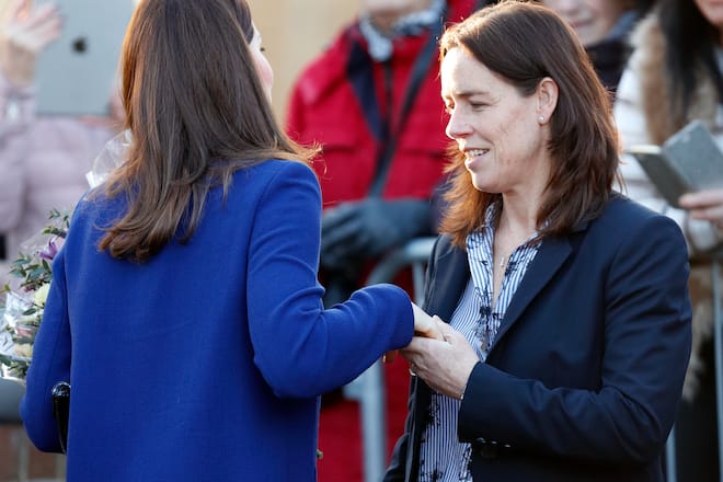 Emma Probert und Prinzessin Kate