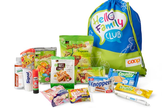 Coop Hello Family Schulanfangssäckli