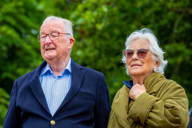 König Albert von Belgien Königin Paola