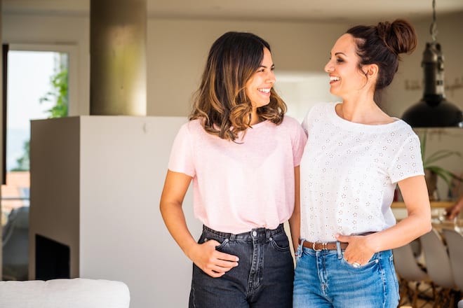 Anna Maier mit Tochter Lena Anusha, 2021