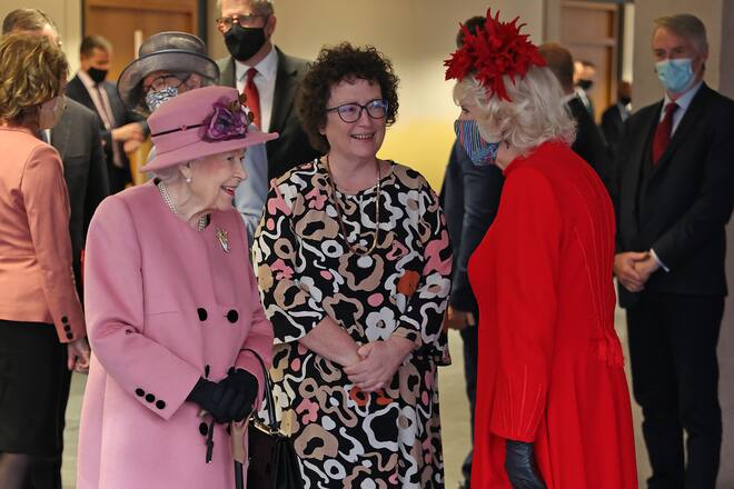Queen Elizabeth, Herzogin Camilla, Elin Jones