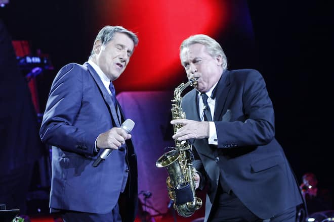 Zurich, Switzerland - December 07, 2014: Concert of Udo Juergens at Hallenstadion Zurich, his last Concert for 2014 Udo Juergens in ConcertZurich Switzerland December 07 2014 Concert of Udo Juergens AT Indoor Stadium Zurich His Load Concert for 2014 Udo Juergens in Concert