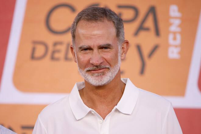 Copa del Rey Mpafre Awards Gala 2023 - Palma King Felipe VI of Spain attend the Copa del Rey Mpafre awards gala 2023 on August 5, 2023 in Palma de Mallorca, Spain. Photo by Archie Andrews/ABACAPRESS.COM PALMA DE MALLORCA Spain PUBLICATIONxNOTxINxFRAxESPxUKxUSAxBELxPOL Copyright: xAndrewsxArchie/ABACAx 863116_011 AndrewsxArchie/ABACAx 863116_011