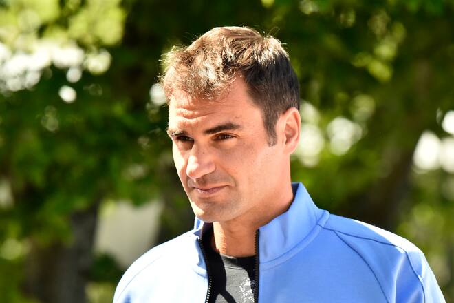 Roger Federer ohne Kinder Instagram Twitter Frisur
