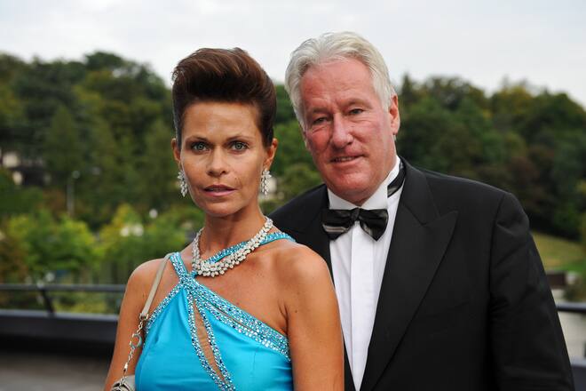 Ball des Schweizerischen Roten Kreuz am 03.09.2011 Irina und Walter Beller. Bild Remo Naegeli