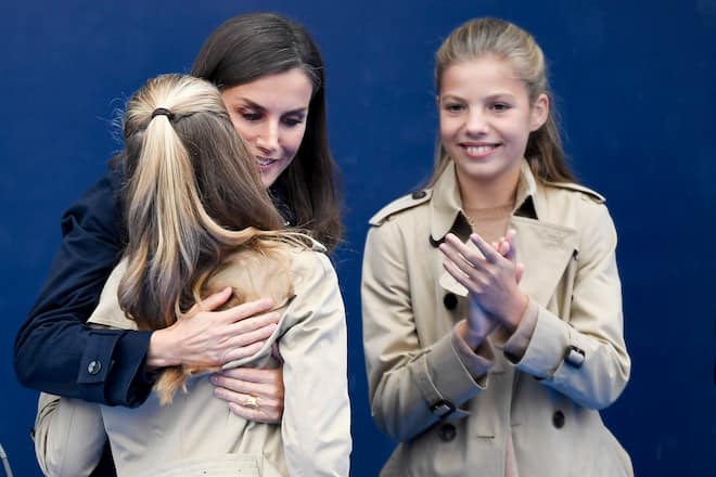 Königin Letizia Prinzessin Sofia Prinzessin Leonor