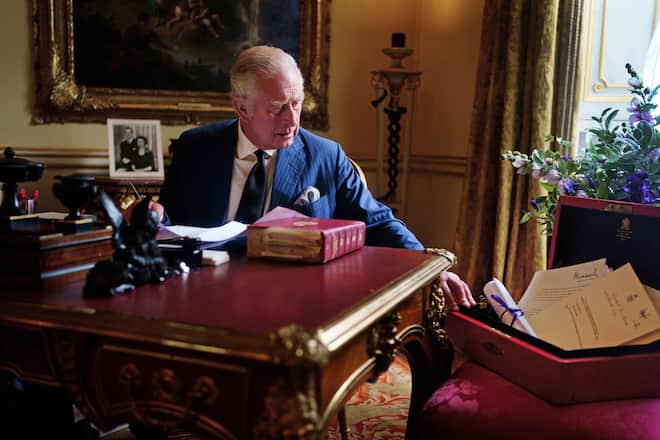 King Charles III. ist ein echtes Arbeitstier.