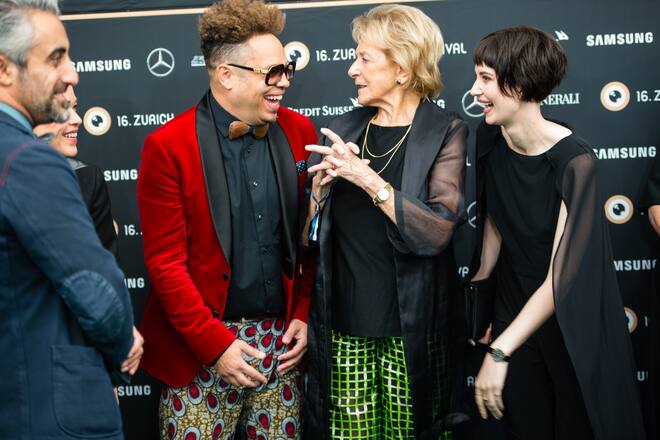 Fiamma Camesi, Marc Sway, Heidi Diggelmann und Steffi Friis- "Eden für Jeden " Premiere beim 16. Zürich Filmfestival am 28.09.2020 ©Alexandra Pauli