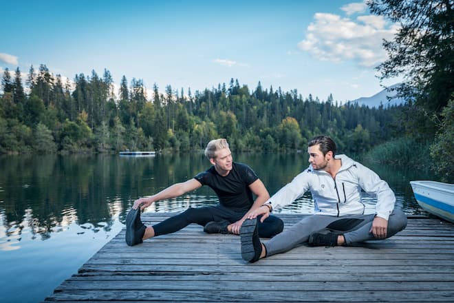 Rafael Beutl und Jan Gudde Crestasee