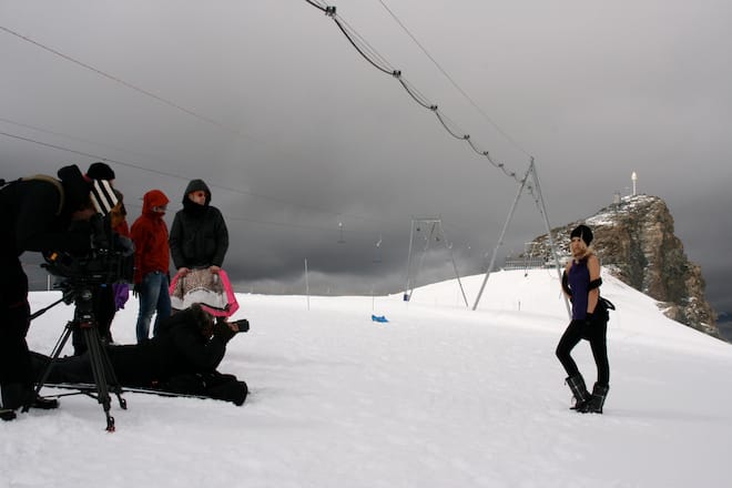 Laura Zurbriggen Shooting Matterhorn