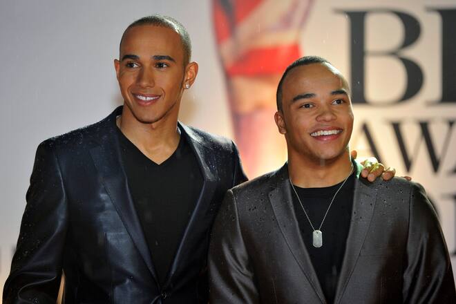 Brit Awards 2011 Lewis Hamilton Halbbruder Nicholas