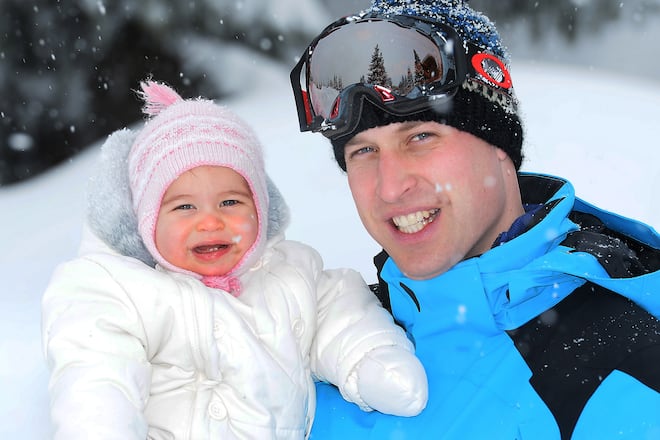 Prinz William Prinzessin Charlotte 2016