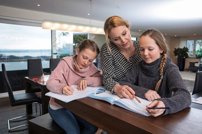 Hans Flatscher und Sonja Nef, Familieninterview