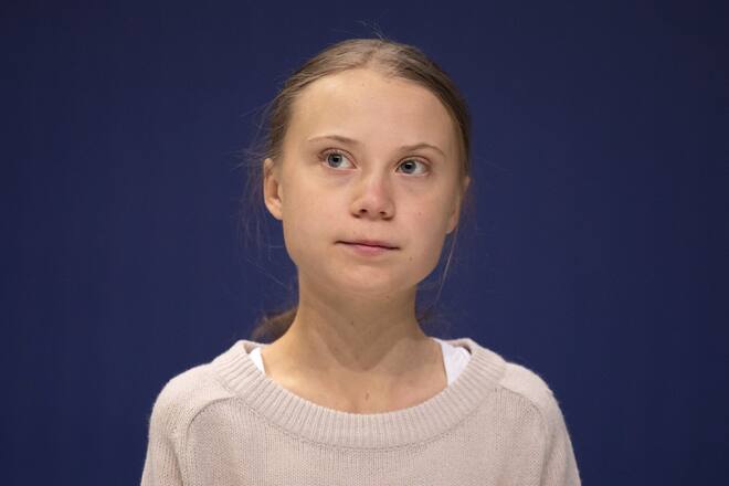MADRID, SPAIN - DECEMBER 10: Swedish environment activist Greta Thunberg attends an event with scientists at the COP25 Climate Conference on December 10, 2019 in Madrid, Spain. The COP25 conference brings together world leaders, climate activists, NGOs, indigenous people and others for two weeks in an effort to focus global policy makers on concrete steps for heading off a further rise in global temperatures. (Photo by Pablo Blazquez Dominguez/Getty Images)