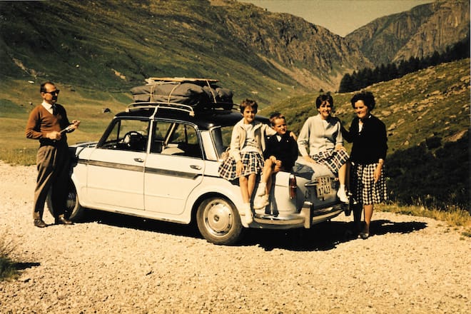 Paola Felix mit Familie, 1963