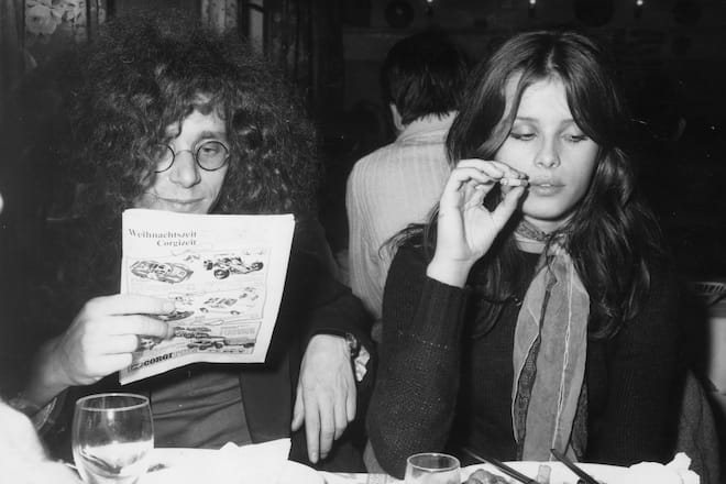 Zu dieser Zeit war er auch mit dem Fotomodell Uschi Obermaier zusammen.