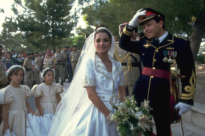 MARRIAGE OF PRINCE ABDALLAH OF JORDAN IN AMMAN (Photo by Maher Attar/Sygma via Getty Images)