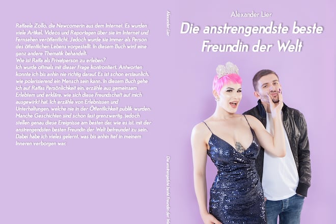 Buch Cover «Die anstrengendste beste Freundin der Welt» über Raffaela Zollo von Alexander Lier