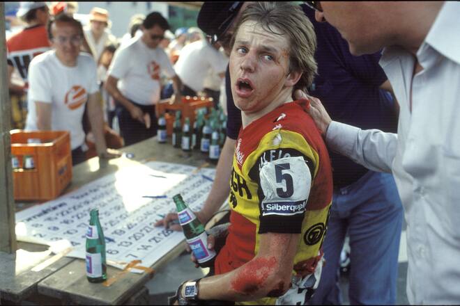 Tour de Suisse 1980: Beat Breu wird Sturzopfer