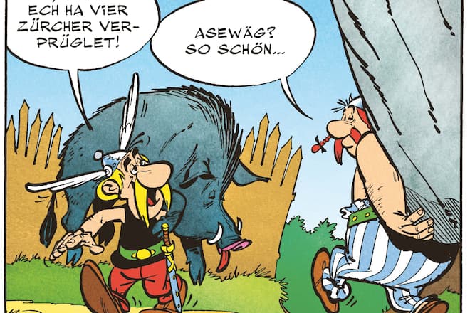Jan Seven Dettwyler hatte bei der Übersetzung der legendären Comics freie Hand und konnte sich voll austoben.
