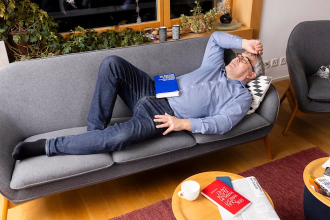 Eric Nussbaumer ruht sich aus.