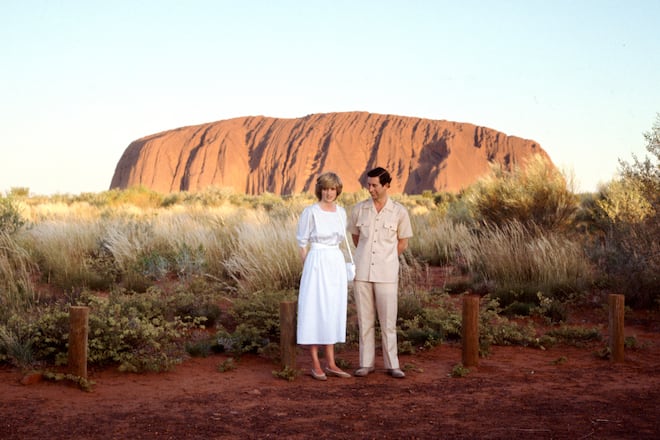 Diana und Charles in Australien und Neuseeland